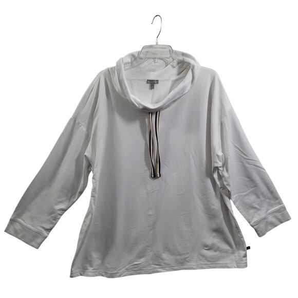 Talbots Tops - T By Talbot French Terry Cowl Neck With Drawstring Pullover Top Size 2X 112124-7
